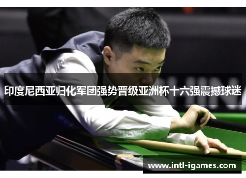 印度尼西亚归化军团强势晋级亚洲杯十六强震撼球迷